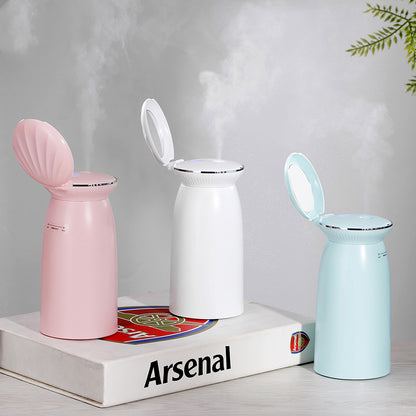 Humidificador Shell Glam con Espejo Integrado