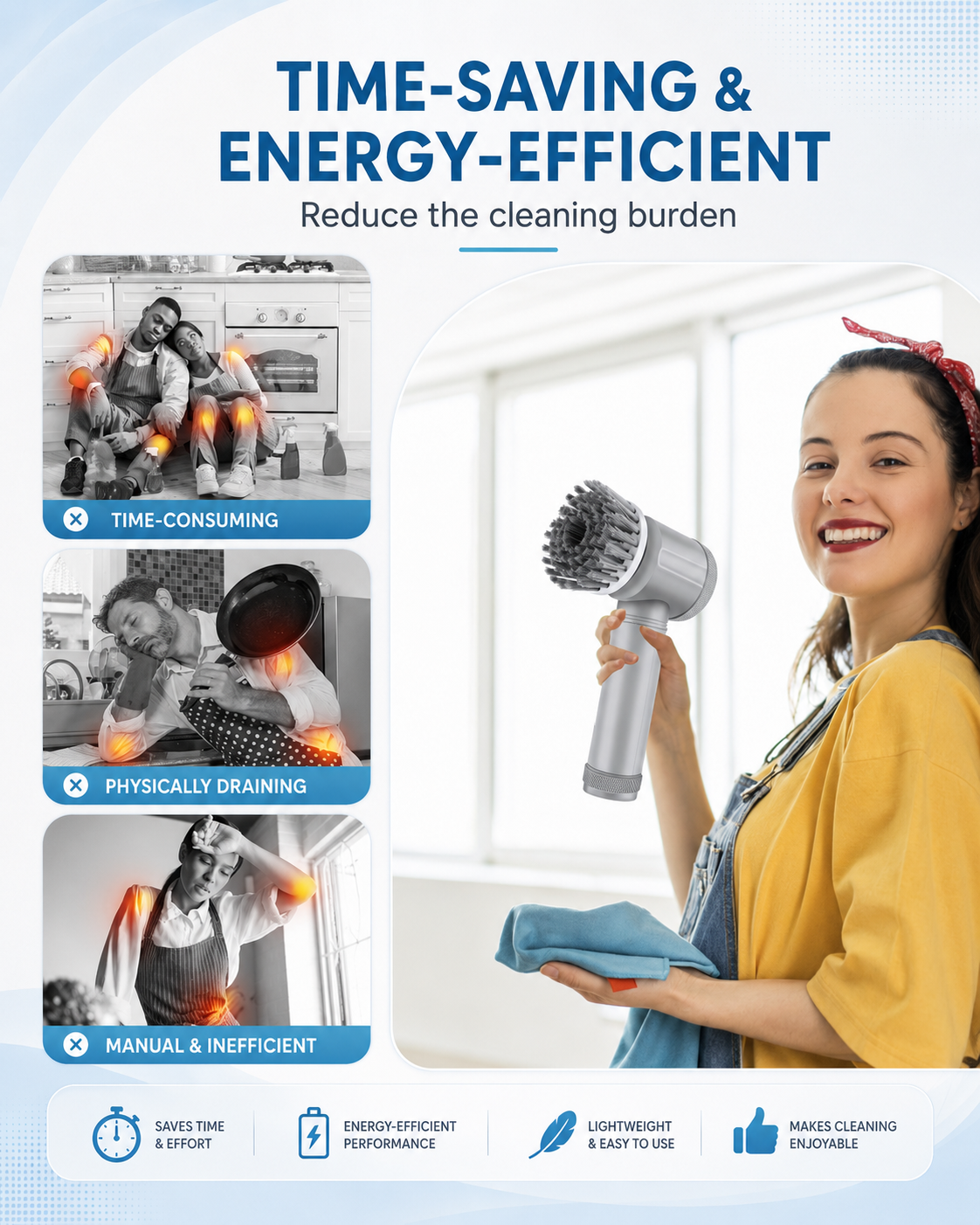 Cepillo Eléctrico Multifunción 5 en 1