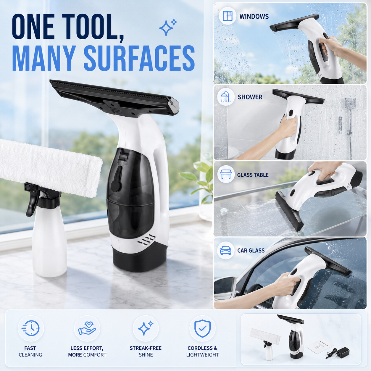 Limpiacristales Automático Profesional