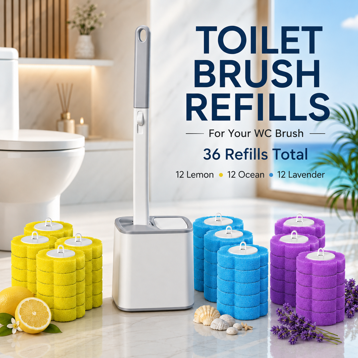 Recambios para Cepillo WC