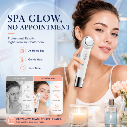 Masajeador Facial Ultrasónico Glow Pro