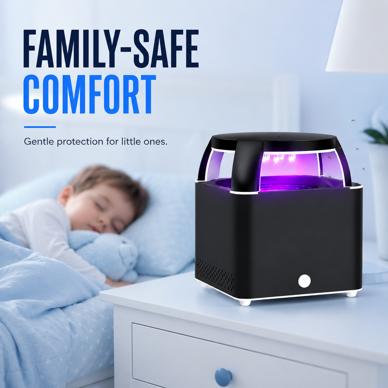 Lámpara Antimosquitos LED con USB