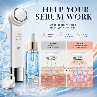 Masajeador Facial Ultrasónico Glow Pro
