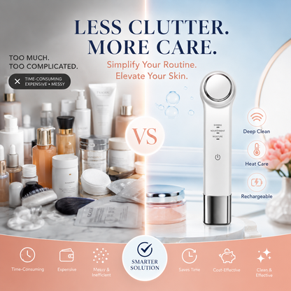 Masajeador Facial Ultrasónico Glow Pro