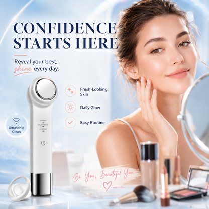 Masajeador Facial Ultrasónico Glow Pro