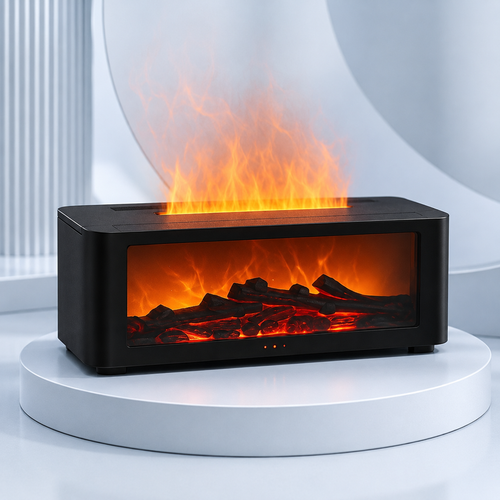 Chimenea Aromática con Humidificador LED