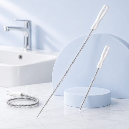 Cepillo Desatascador Flexible para Desagües