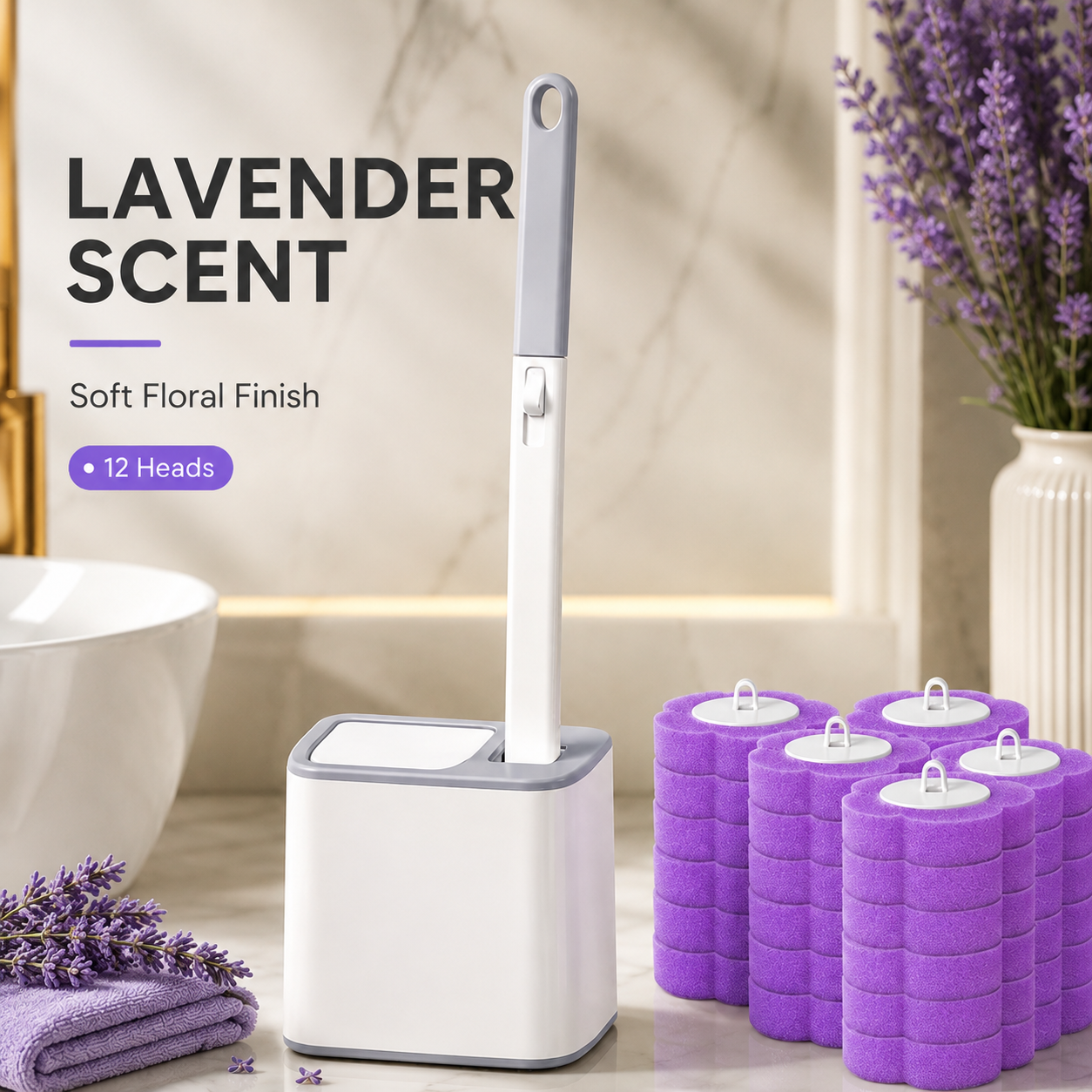 Cepillo WC Higiénico Plus con Recambios