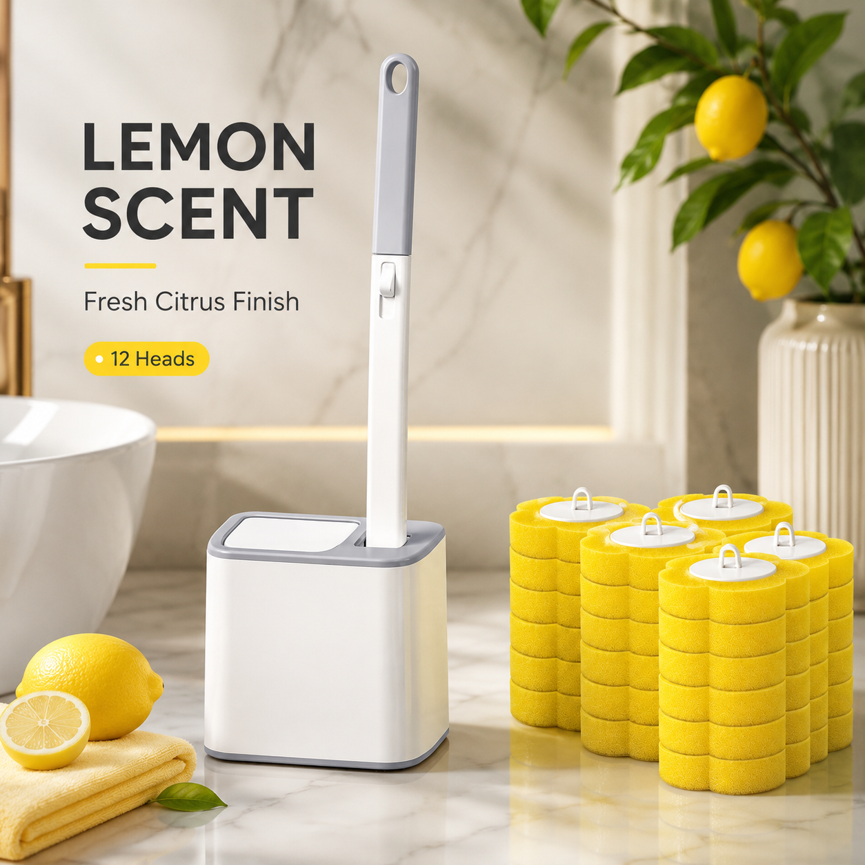 Cepillo WC Higiénico Plus con Recambios
