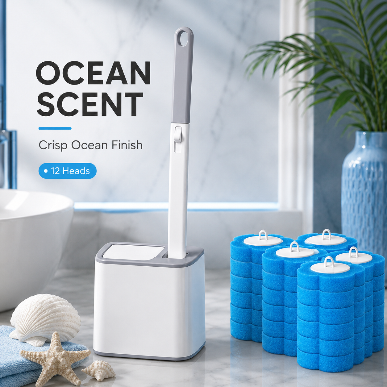 Cepillo WC Higiénico Plus con Recambios