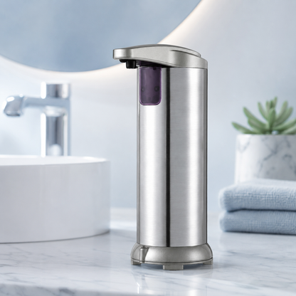 Dispensador Automático de Jabón INOX Premium